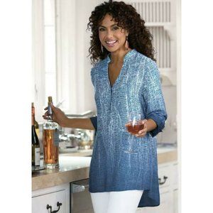 Soft Surroundings  Brigitte Tunic Top 3X